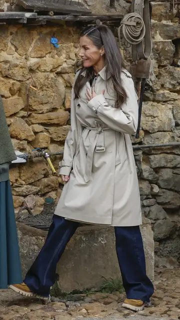 La reina Letizia en un acto oficial La reina Letizia en un acto oficial