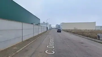 Calle en la que se ha producido la explosión de Socuéllamos Calle en la que se ha producido la explosión de Socuéllamos
