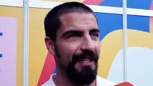 Maxi Iglesias en un evento
