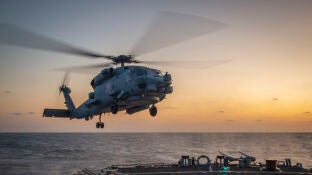 Helic&oacute;ptero MH-60R Sea Hawk