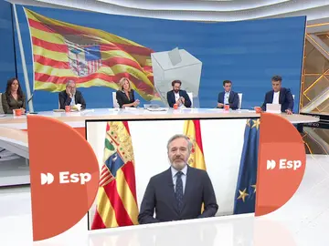 "Espejo público" entrevista al presidente aragonés Jorge Azcón "Espejo público" entrevista al presidente aragonés Jorge Azcón