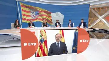 "Espejo público" entrevista al presidente aragonés Jorge Azcón "Espejo público" entrevista al presidente aragonés Jorge Azcón