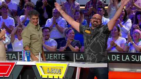¡Ato triunfa en La ruleta de la suerte! Gana 6.800 euros en un solo panel ¡Ato triunfa en La ruleta de la suerte! Gana 6.800 euros en un solo panel