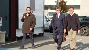 Llega Puigdemont