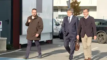 Llega Puigdemont Llega Puigdemont