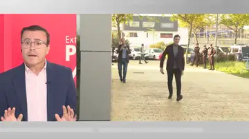 Miguel Ángel Gallardo en Espejo Público. Miguel Ángel Gallardo en Espejo Público.