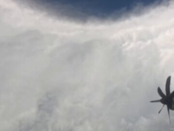 El interior del huracán, por dentro.