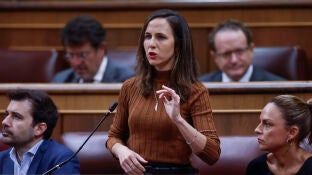 Ione Belarra (Podemos) en el Congreso