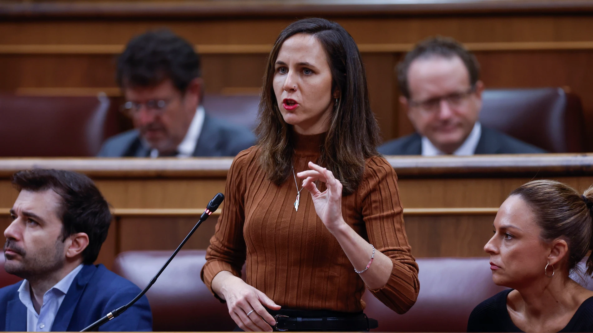 Ione Belarra (Podemos) en el Congreso Ione Belarra (Podemos) en el Congreso