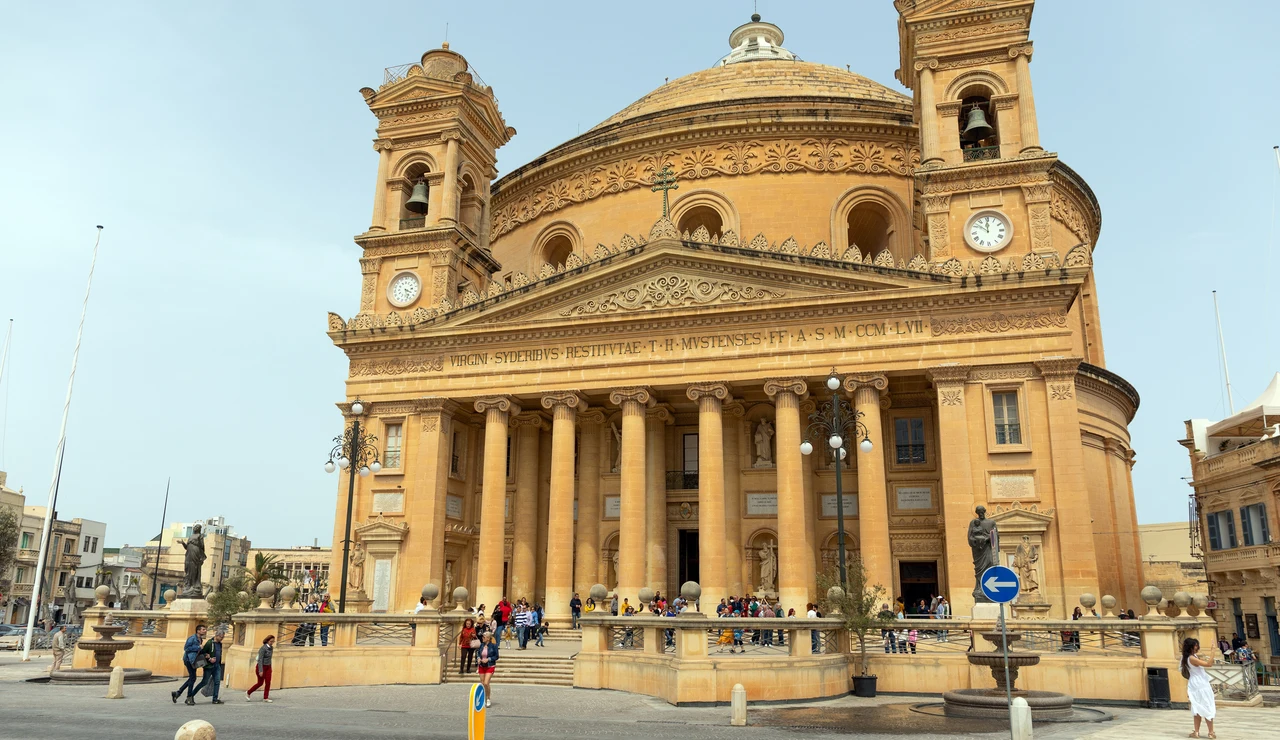 Rotonda de Mosta, en Malta