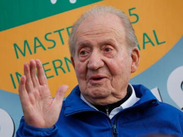El rey Juan Carlos en el Real Club Náutico de Sanxenxo en septiembre
