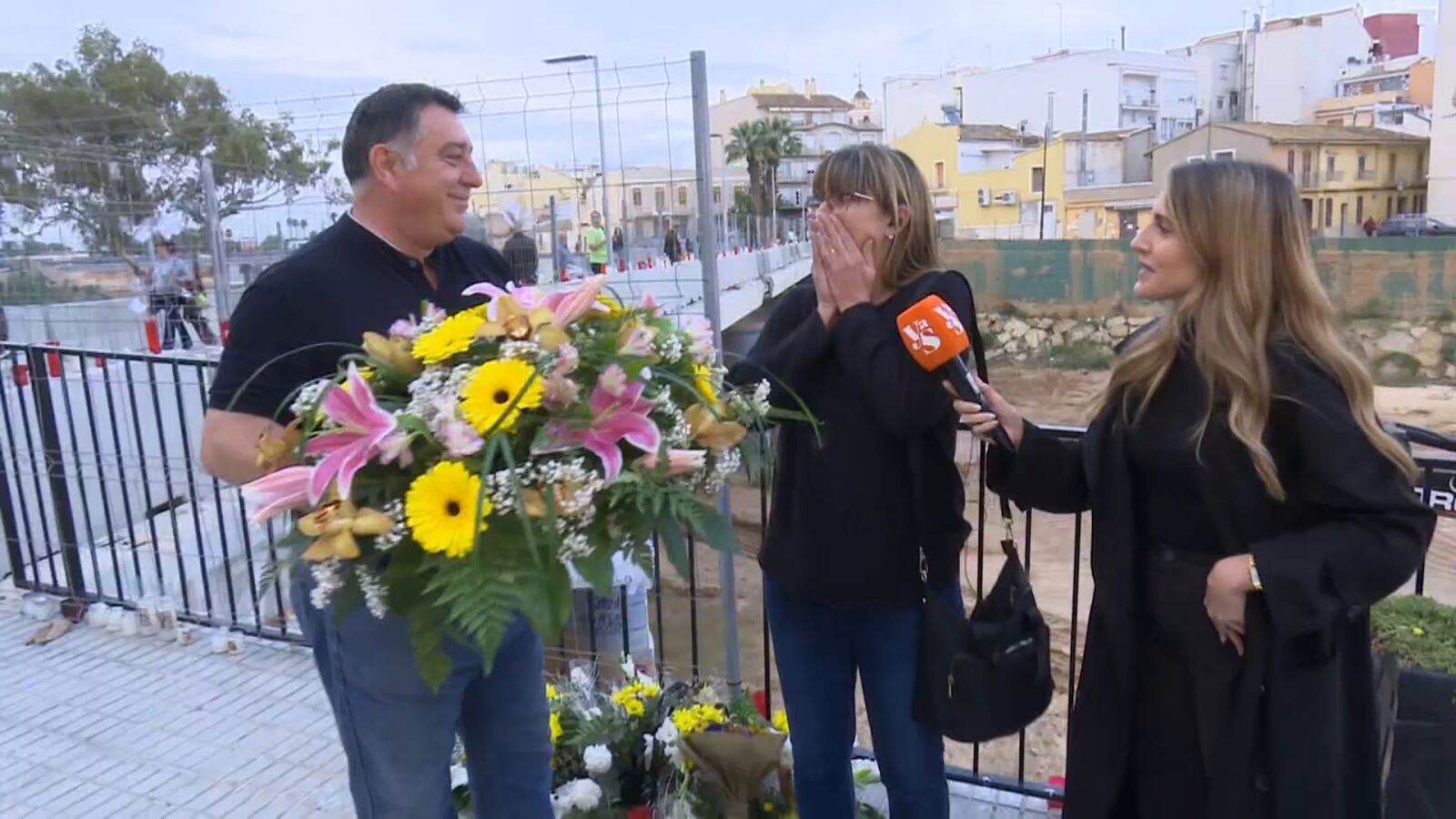 El aniversario de boda de Loli y Kike, empañado por la DANA: 