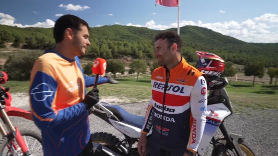 Marc Fuster, junto a Toni Bou