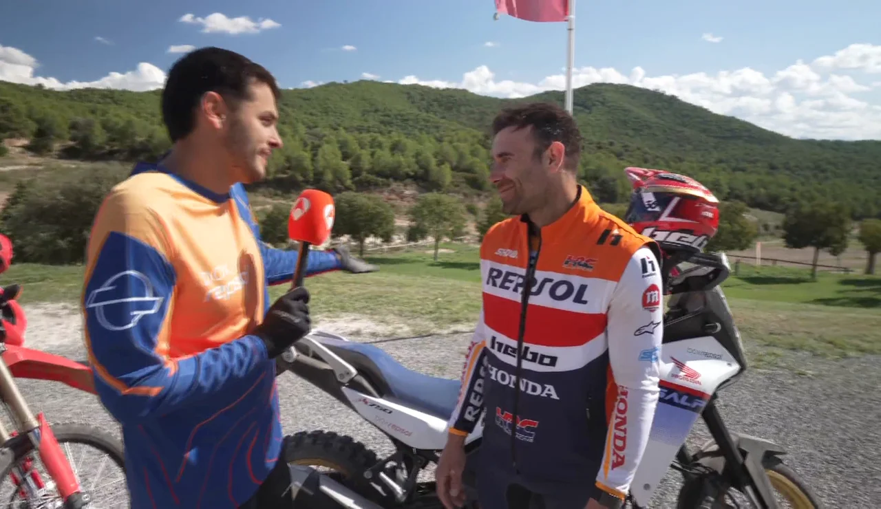Marc Fuster, junto a Toni Bou