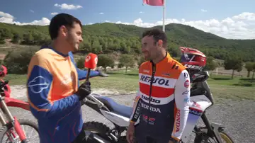 Marc Fuster, junto a Toni Bou Marc Fuster, junto a Toni Bou
