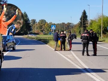 El tramo donde ha ocurrido el atropello de Josep Martínez a un anciano en Fenegró