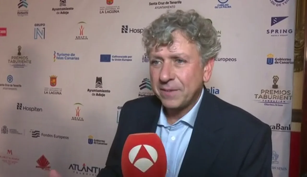 Santiago González, galardonado con los Premios Taburiente