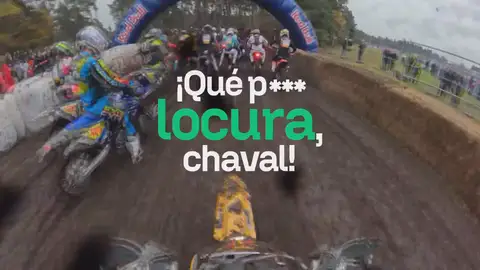 Dani Sánchez, en la Gotland Grand National Dani Sánchez, en la Gotland Grand National