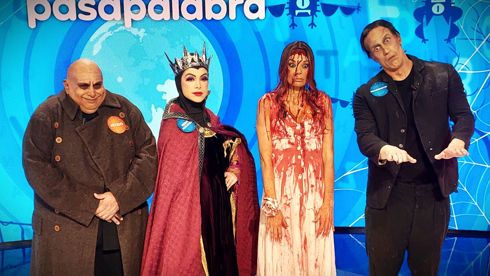 Detrás de las cámaras: los terroríficos gritos de Roberto Leal y de los invitados en el Halloween de Pasapalabra