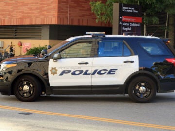 Imagen de un coche de Polic&iacute;a de Los &Aacute;ngeles 