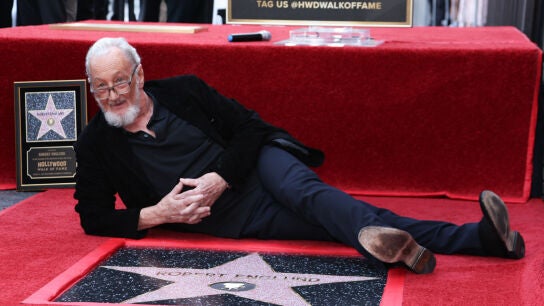 Robert Englund recibe su estrella en el paseo de la fama