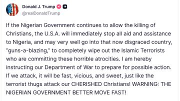 Mensaje Donald Trump