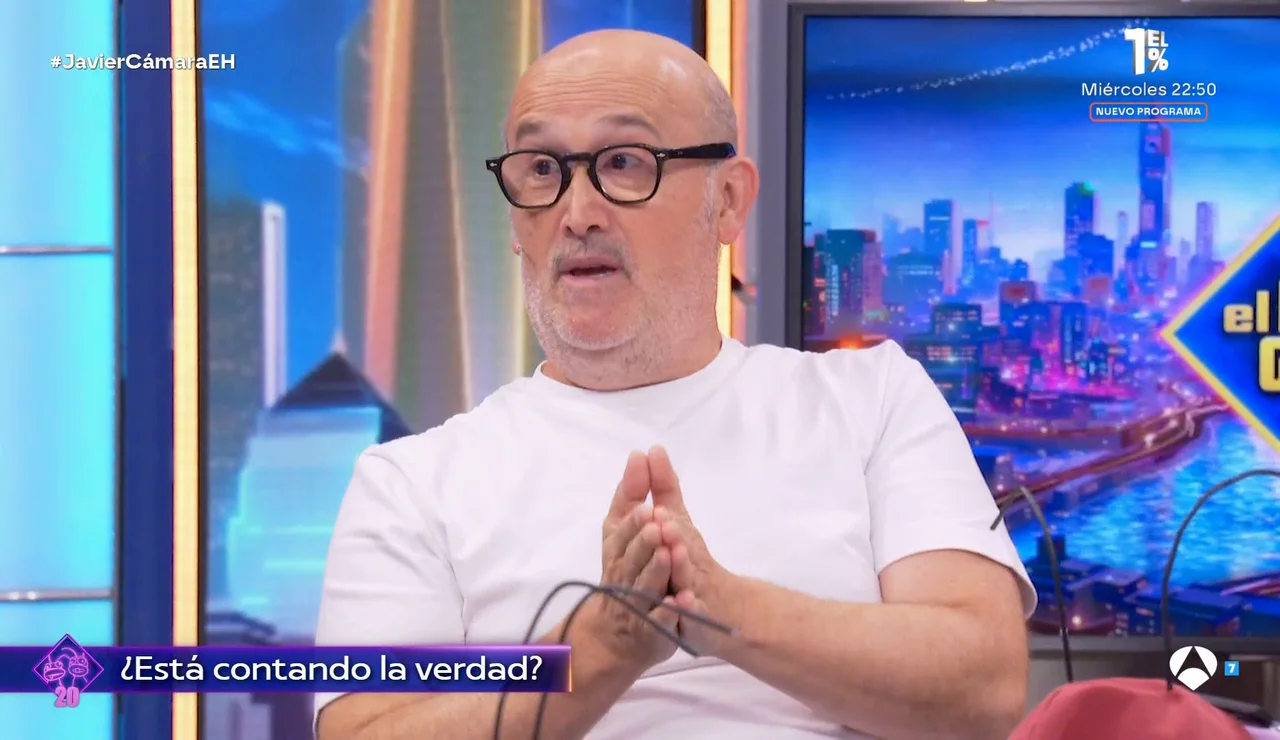 "Te meto un revés...": Javier Cámara pone a prueba sus dotes para el engaño junto a Pablo Motos