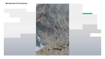 Dani Izquierdo descendiendo el Monte Perdido Dani Izquierdo descendiendo el Monte Perdido