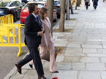 González Amador, a su llegada al Tribunal Supremo