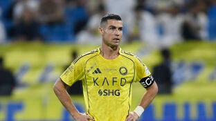 Cristiano Ronaldo, en un partido con el Al-Nassr FC