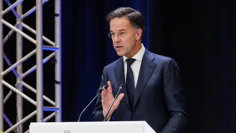 El secretario general de la OTAN, Mark Rutte en el Foro Industrial de la OTAN NIF25 El secretario general de la OTAN, Mark Rutte en el Foro Industrial de la OTAN NIF25