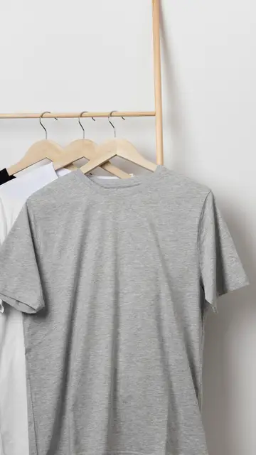 Camisetas básicas de algodón Camisetas básicas de algodón