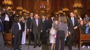 Juan Carlos I tilda de "catástrofe" el episodio de la catedral de Palma Juan Carlos I tilda de "catástrofe" el episodio de la catedral de Palma