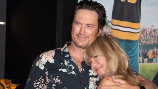 Oliver Hudson y Goldie Hawn
