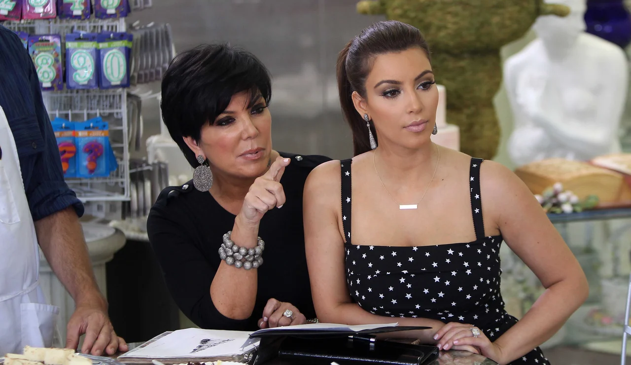 Kris Jenner y Kim Kardashian