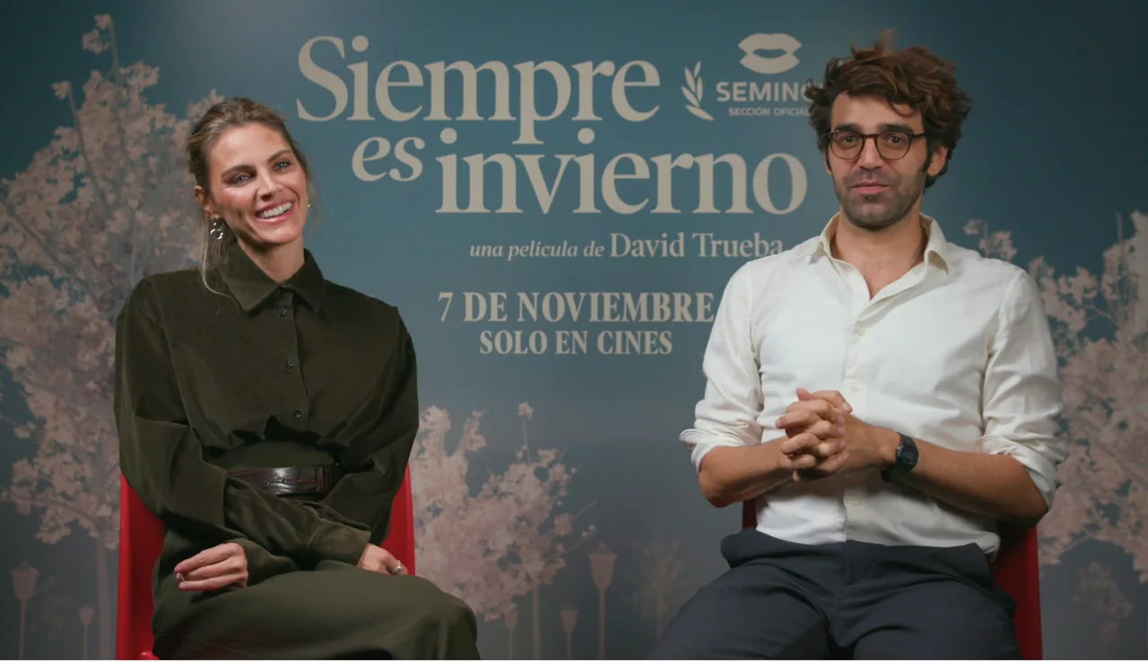 Amaia Salamanca y David Verdaguer presentan Siempre es invierno