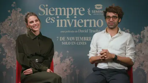 Amaia Salamanca y David Verdaguer presentan Siempre es invierno Amaia Salamanca y David Verdaguer presentan Siempre es invierno