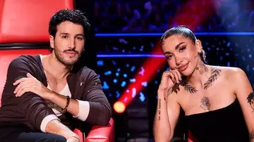 Sebastián Yatra y María Becerra Sebastián Yatra y María Becerra