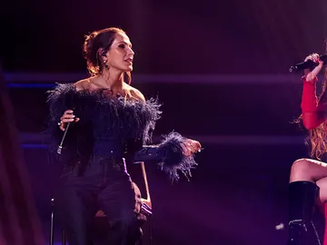 Malú y Joaquina, una actuación inédita que deja sin palabras a todo el plató de La Voz Malú y Joaquina, una actuación inédita que deja sin palabras a todo el plató de La Voz