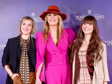Raquel Meroño con sus hijas, Daniela y Martina Raquel Meroño con sus hijas, Daniela y Martina