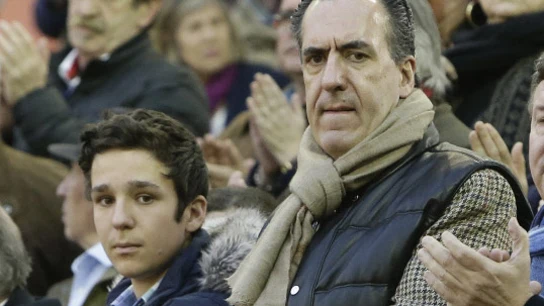 Jaime de Marichalar, con su hijo Froilán en 2016 Jaime de Marichalar, con su hijo Froilán en 2016