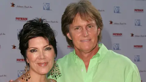 Kris y Bruce Jenner, ahora Caitlyn Jenner, en 2005 Kris y Bruce Jenner, ahora Caitlyn Jenner, en 2005