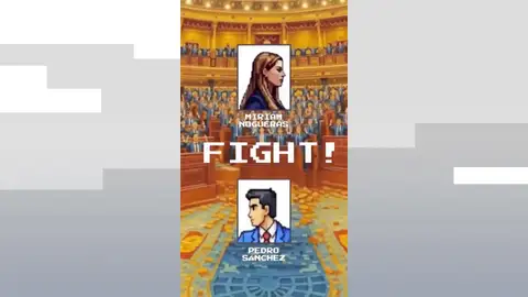 El vídeo de Nogueras noqueando a Sánchez en el Congreso a lo 'Mortal Kombat': "Game over" El vídeo de Nogueras noqueando a Sánchez en el Congreso a lo 'Mortal Kombat': "Game over"