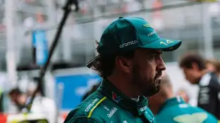 Fernando Alonso en el GP de Brasil Fernando Alonso en el GP de Brasil