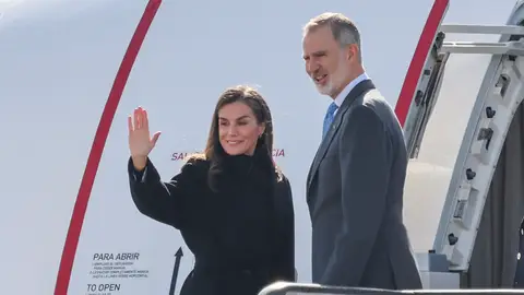 Los Reyes antes de poner rumbo a China Los Reyes antes de poner rumbo a China