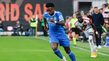 Vinicius durante el Rayo-Real Madrid Vinicius durante el Rayo-Real Madrid