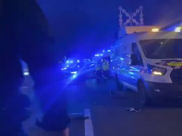 Muere un motorista tras chocarse contra un vehículo de conservación de carreteras en el túnel de la M-23