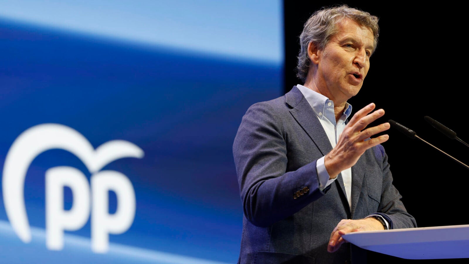  Feijóo pide el voto para el PP: 