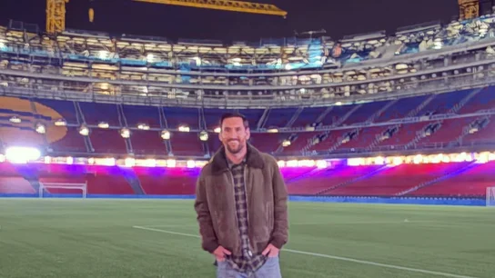 Leo Messi vuelve al Camp Nou Leo Messi vuelve al Camp Nou