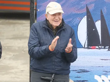 El rey Don Juan Carlos en Sanxenxo El rey Don Juan Carlos en Sanxenxo